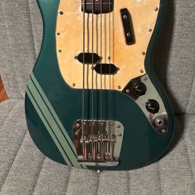 1971 Fender Mustang Bass Competition Burgundy image 2
