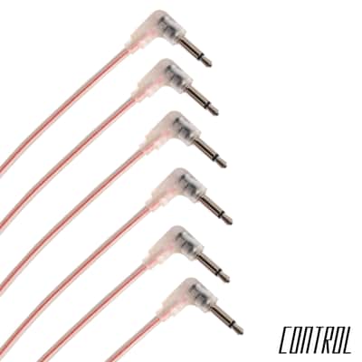 Control Crono 3.5mm Right Angle Patch Cables - 50cm / 20 inches