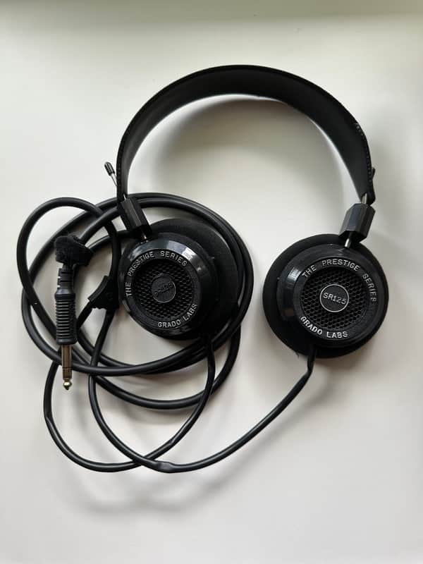 Grado Labs SR125 Open Back Headphones - Black image 1
