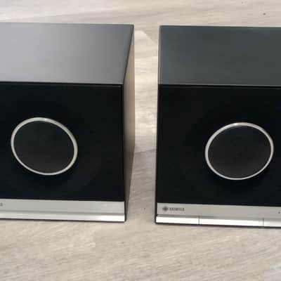 Raumfeld Stereo Cubes Wi-Fi Streaming Speakers [Black] image 1