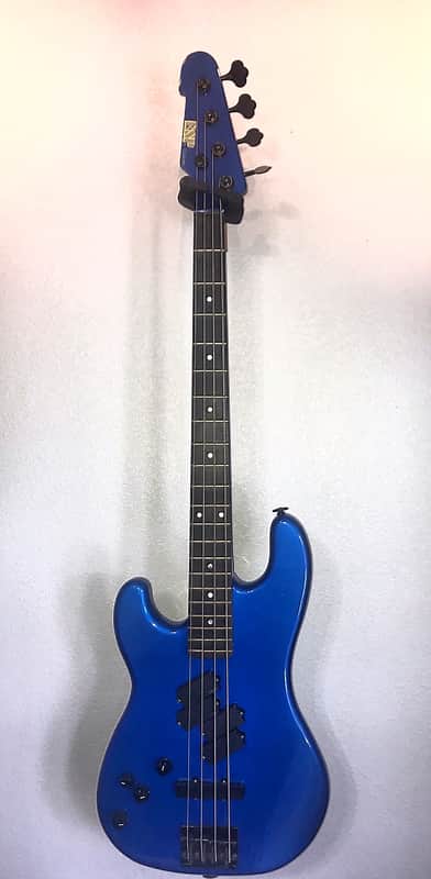 ESP Custom Shop lefty Masayoshi Yamashita Model PPJ-160 1986 ESP Japan custom cobalt b image 1