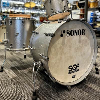 Sonor SQ2 2022 - Silver Sparkle Lacquer image 1