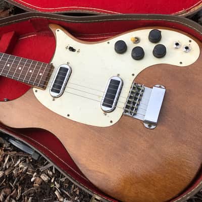 Very Rare Magnatone Mark IX Stereo Output Designed by Paul Barth Original Case 1959 Natural image 15