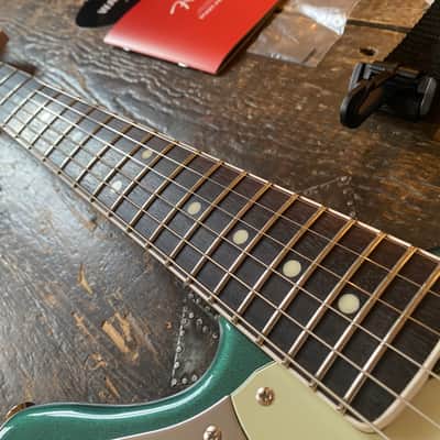 Fender Japan Limited Edition Jaguar FSR Sherwood Green USA Pickups, Alder Body Rosewood Board MIJ image 11