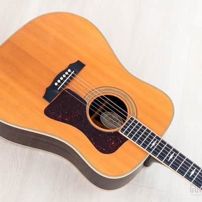 1988 Guild D-60 NT Vintage Dreadnought Acoustic Guitar, Near-Mint w/ Case, Westerly image 11