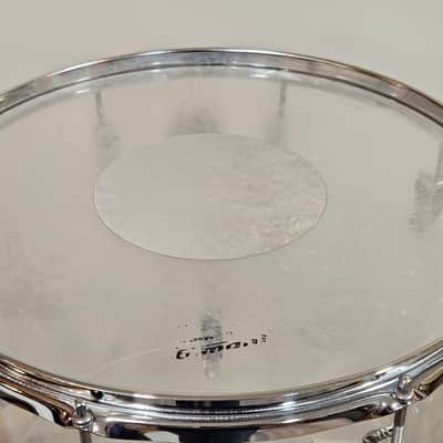 Vintage 70s Ludwig Clear Vistalite 12x15 Concert Tom 1970s Blue/Olive Badge No Cracks image 3