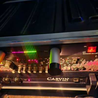 Vintage 90s Guitar Rack Rig | ART SGX 2000 Tube Preamp & Carvin FET 450 Power Amp in SKB 4U Case image 11