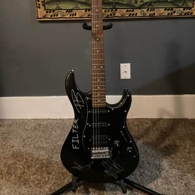 Yamaha EG 112C2 Black Signed by band Filter with soft case image 2