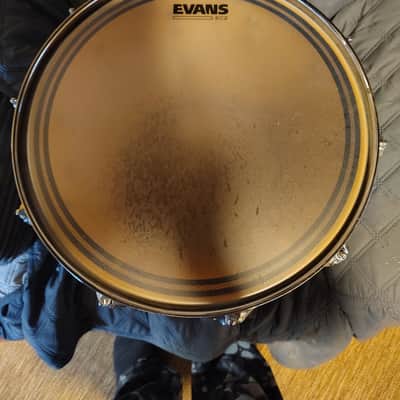 Ludwig (Chicago) Maple 🍁 Modified 14"(Diameter)x13"(Depth) Floor Tom 1984-85 - Black Wrap image 10