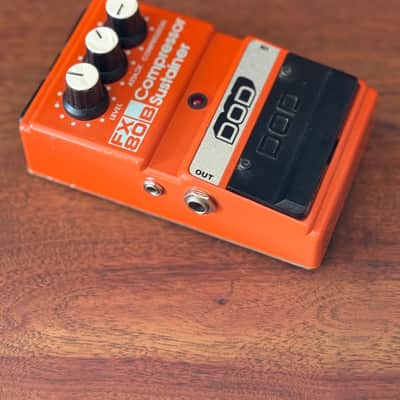 DOD Compressor Sustainer FX80B 1985 - 1996 - Red image 2