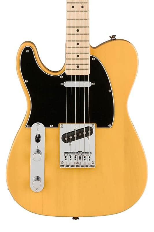 Squier Affinity Series Telecaster Left Handed with Maple Fingerboard - Butterscotch Blonde image 1