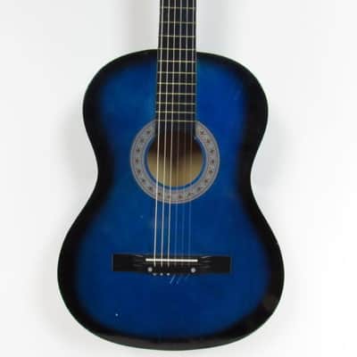 BC Classical Acoustic Guitar Blue image 1