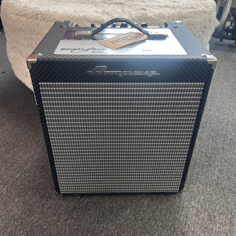 Ampeg RB-110 Rocket Bass 50-Watt 1x10" Bass Combo 2021 - Present - Blue Check image 1
