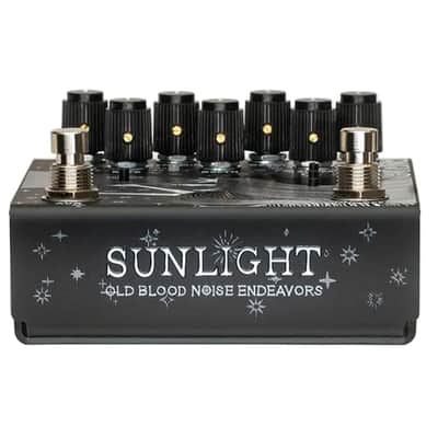 Old Blood Noise Endeavors Sunlight Stereo Dynamic Reverb Pedal - Black image 3