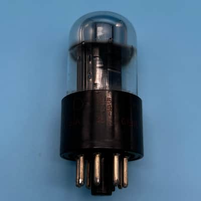 1950s Sylvania 6SN7GTB Vintage Chrome Top Black Plate Philco Preamp Tube! T304 image 2