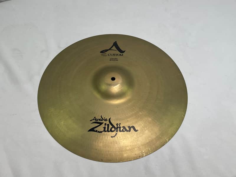 Avedis Zildjian 18" A Custom Crash Cymbal Brilliant Percussion image 1