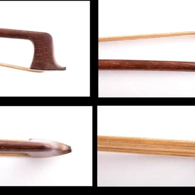 W. Renz Old Rare German Made Master 3/4 Violin Bow+Hard Case~Fully serviced&Ready to Play~Top Price! image 7