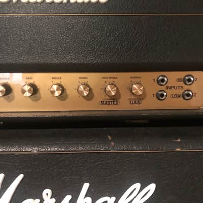 Marshall JMP Modded Marshall Hopkins Pandora High Gain 1998 Black / Gold image 4