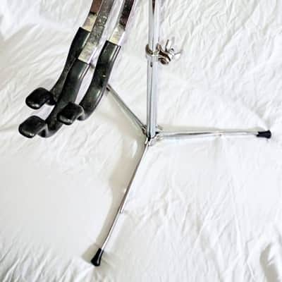 WFL VINTAGE SNARE DRUM STAND  - CHROME - FREE SHIP TO C-USA! image 2