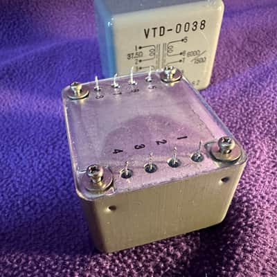 TAMURA TAM Radio VTD-0038 Output-transformers (Pair) ! Finest Marinair-style audio-transformers. Very rare! Tested and perfectly working! Usable as MC Step-up transformer ?! image 3