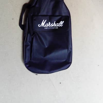 Marshall Electric Guitar With Gig Bag And Accessories Black image 2