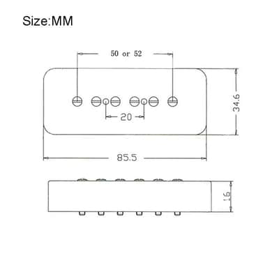 Alnico 5 pickup-Whit Neck and Bridge image 16