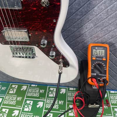 Firefly FF-JA-VI Baritone 2026 Vintage White SkunkWerx In USA FretWerx Stage Ready Setup! image 17