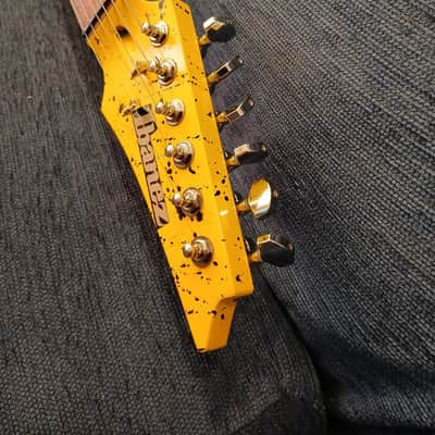 Ibanez GIO custom paint // Tortoise Pickguard with Ibanez Quantum pickups image 5