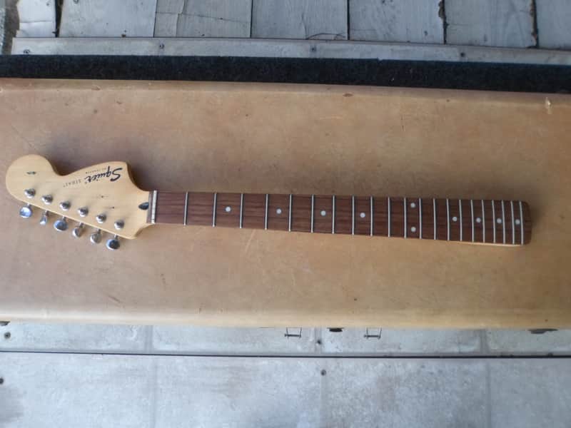 Fender Squire Indonesia Stratocaster Neck & Tuners image 1
