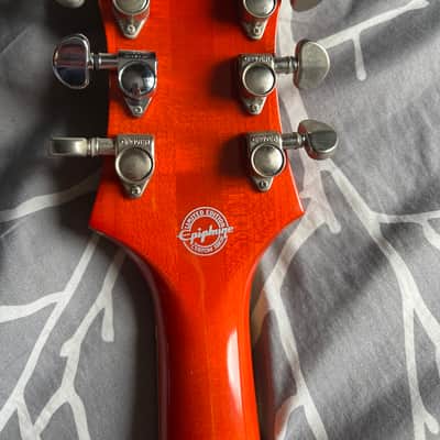 Epiphone Emperor Swingster with Rosewood Fretboard 2014 - 2019 - Sunrise Orange image 3