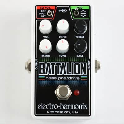 ELECTRO HARMONIX NANO BATTALION BASS PREAMP image 2