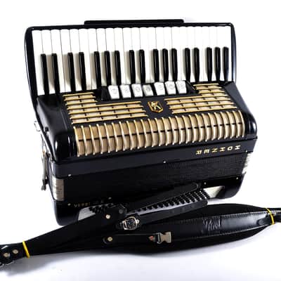 Immagine Top German Made LMM Accordion Hohner Verdi III N - 120 bass, 10 reg./Master switch+Original Hard Case & Brand New Leather Shoulder Straps ~ VIDEOS - 18