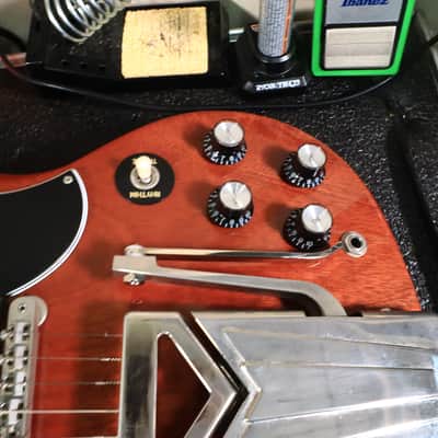 2020 Gibson SG Standard '61 Sideways Vibrola Vintage Cherry image 19