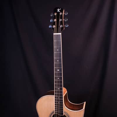 Custom Knight Solo Elite with Cutaway Acoustic Guitar image 9