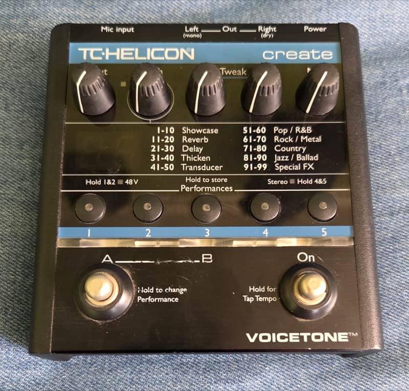 TC Helicon VoiceTone Create | Reverb