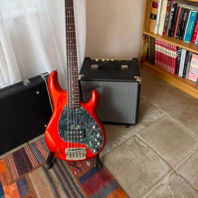 Ernie Ball Music Man StingRay 5 2004, Lava Pearl, Full Restoration, Nordstrand Pickup, Pro Set Up! image 4