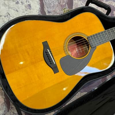 Yamaha FGX5 Red Label Dreadnought Natural w/ Case JAPAN  Auth Dlr 4lbs13oz #362A image 5