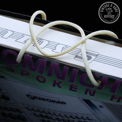 *Mint NOS* Suzuki Omnichord System Two Model Synthesiser OM-84 | inc. Original Box & Packaging, Carrier Bag, Manual, and Power Supply | 1980s Synthesizer Digital Synth OM84 | All Original image 21