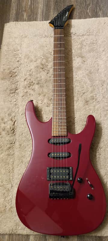 Westone Strat 80's Kahler bridge Burn Red image 1