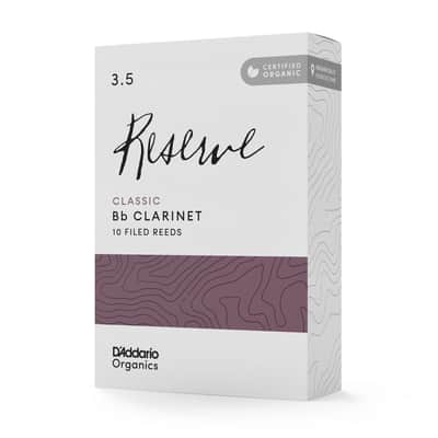 D'Addario Organic Reserve Classic Bb Clarinet Reeds 3.5 image 2