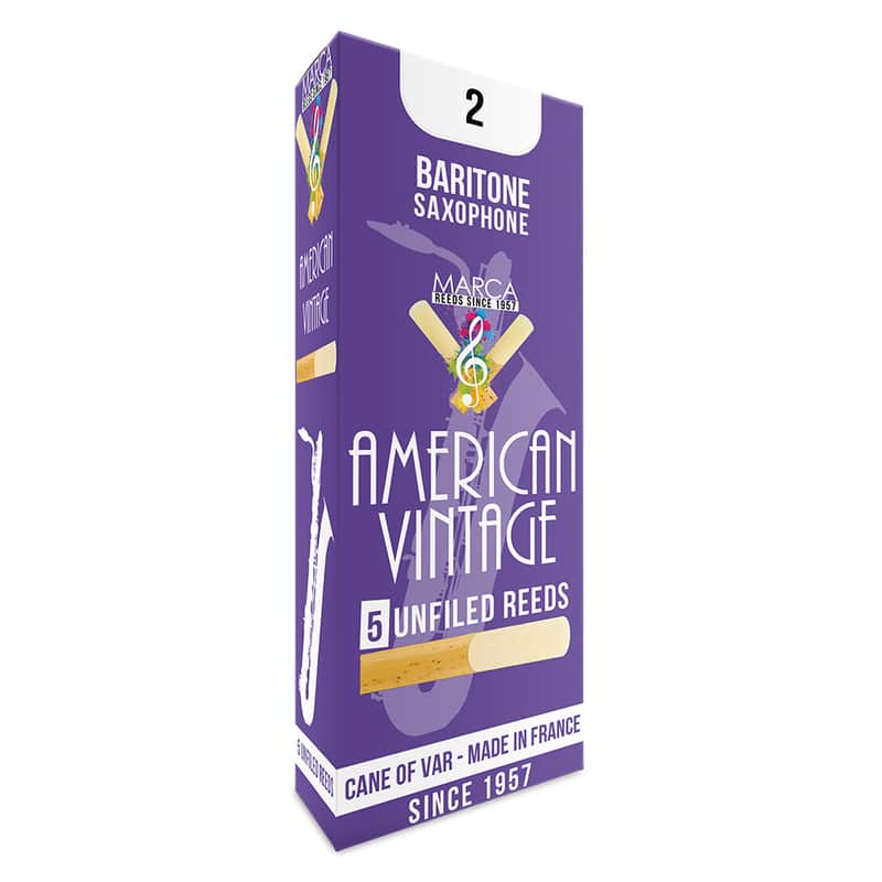 Marca American Vintage Reeds ~ 5 pack ~ Baritone Sax ~ 2 image 1