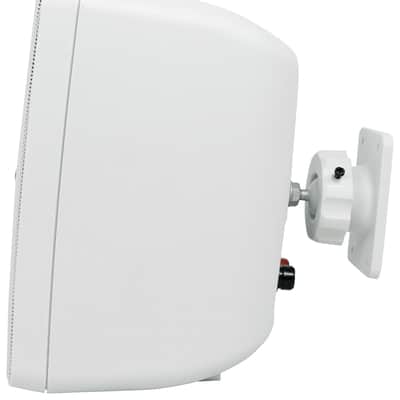 2 Rockville WET-40W 4" 70V Commercial Indoor/Outdoor Wall Speakers White Swivel image 10