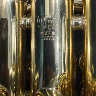 Yamaha YEP-642II Neo Compensating Euphonium 2010s - Lacquered Brass image 3
