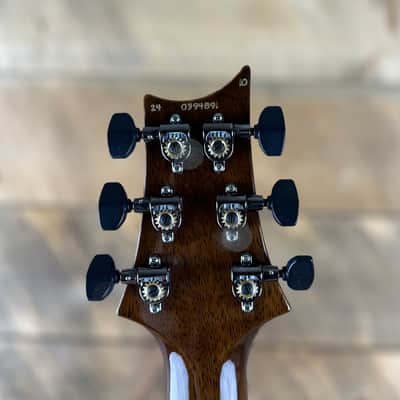PRS Wood Library Custom 24 Semi-Hollow Flame Maple 10 Top Korina Body/Neck Ebony FB - Livingston Lemondrop 394891 image 11
