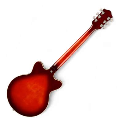 Gretsch G2655 Streamliner™ Center Block Jr. Double-Cut Electric Guitar with V-Stoptail, Laurel Fingerboard, Claret Burst image 2