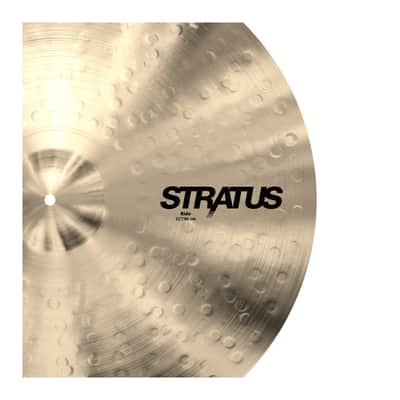 Sabian 22-inch Stratus Pro Ride Cymbal Made of B20 Bronze with Loud Sound Volume, Strong Bell, Signature Stratus Hammering, and Bright-dark Timbre image 6