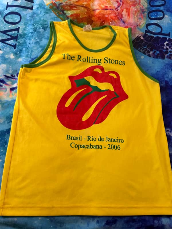 ROLLINGSTONES Copacabana Tank Top 2006 - Yellow image 1
