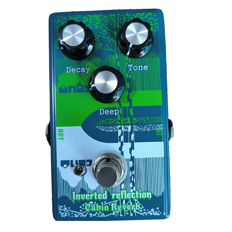 Ginean Inverted Reflection Cabin Reverb Pedal,price include the import duty for US buyer image 1