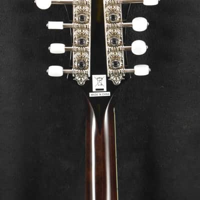 Mint Epiphone IGC F-5G F-Style F-Hole Mandolin Cremona Sunburst w/ Hard Case image 9