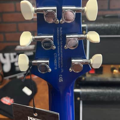 PRS SE Custom 24 Semi-Hollow Piezo 2025 - Present - Lake Blue image 5